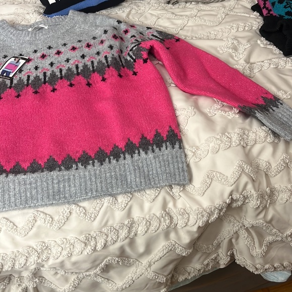 Thick patterned sweater - Picture 3 of 4